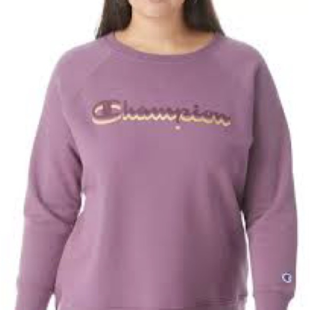 Champion Purple Crew Neck Sweater